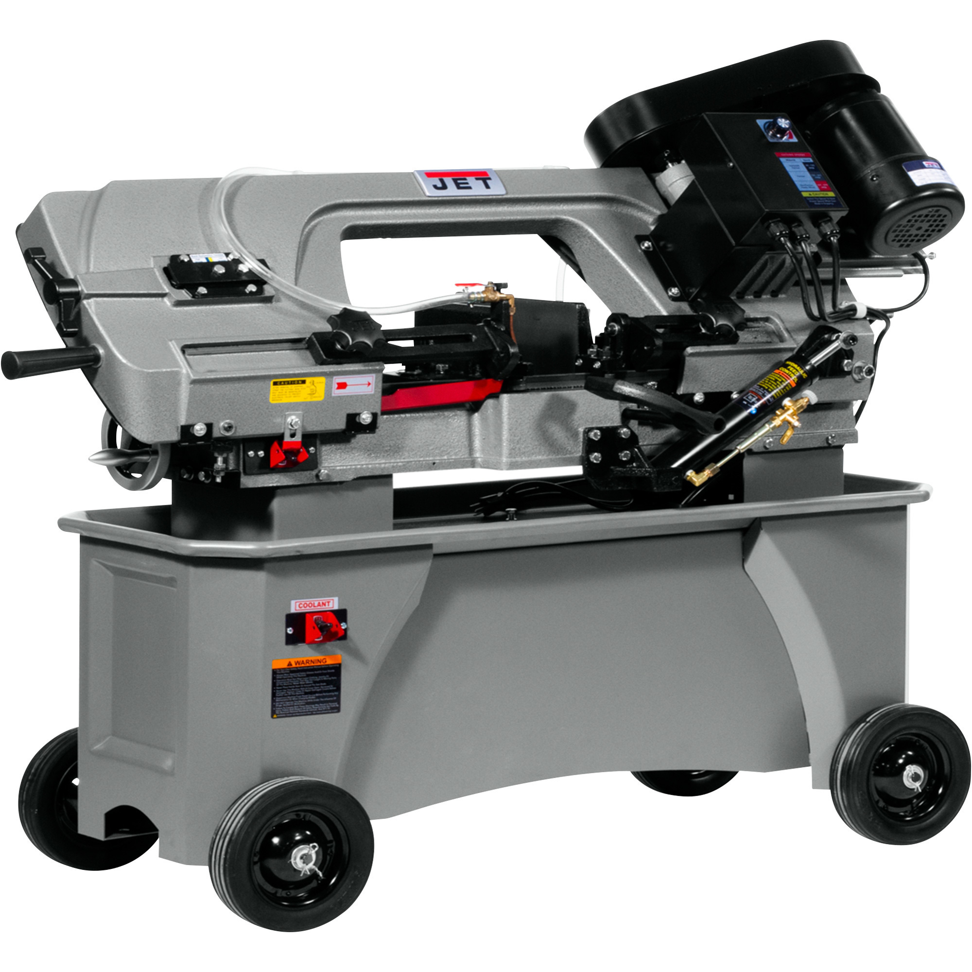 JET Horizontal/Vertical Variable Speed Metalworking Bandsaw, 11 3/4in. Wheel, 1 HP, 115V, 1 Phase, 7.5 Amp, 3500 RPM DC Motor, Model# HVBS712DV